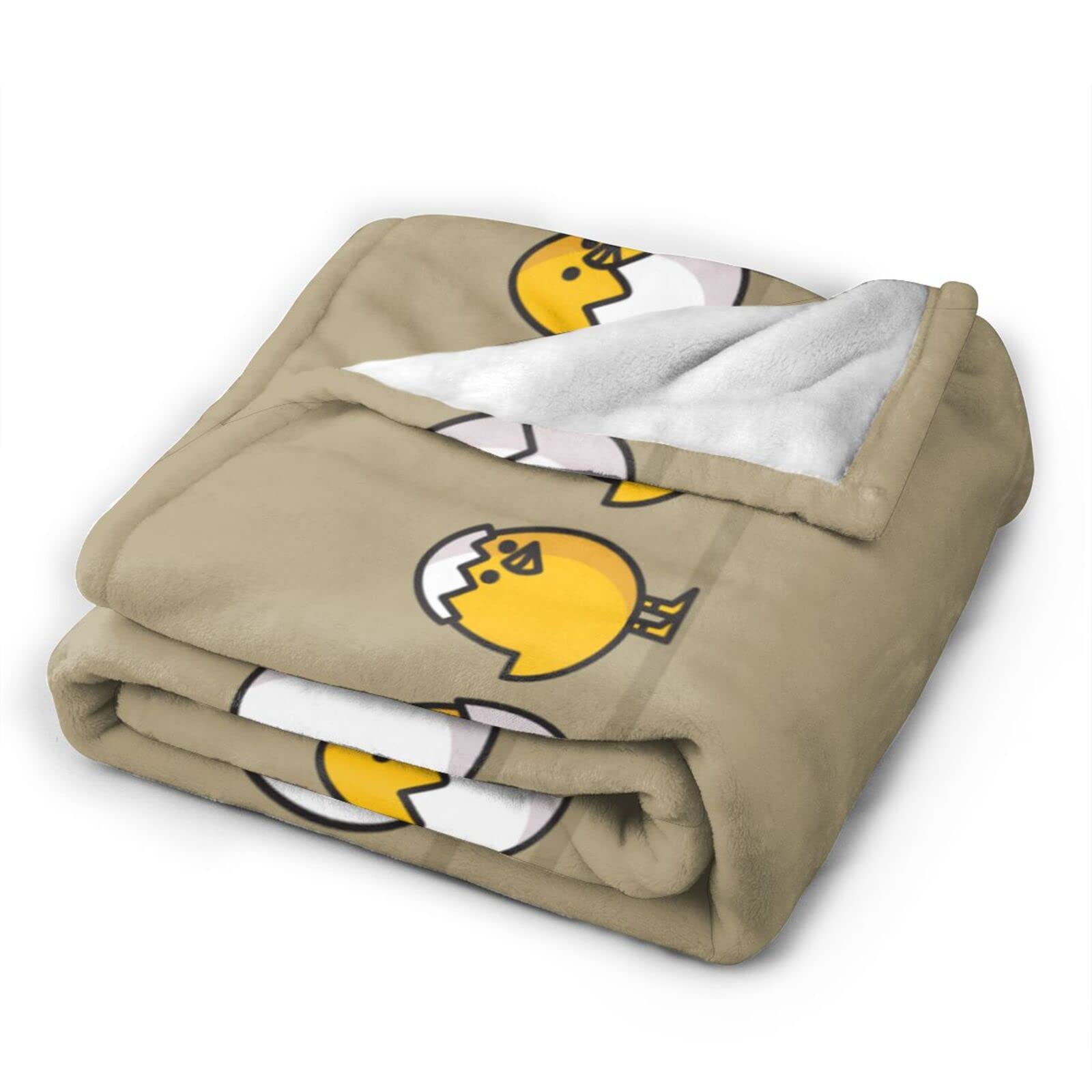 Amazon｜ひよこ かわいい たまご アニメ 掛け毛布 ブランケット